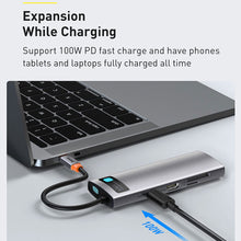 Carregar imagem no visualizador da galeria, 8 in 1 USB C Hub Docking Station

