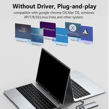 Carregar imagem no visualizador da galeria, 8 in 1 USB C Hub Docking Station
