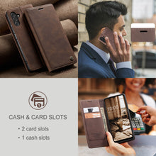 Muat gambar ke penampil Galeri, Casekis Retro Wallet Case for Galaxy A13 5G
