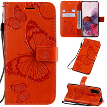 Charger l'image dans la galerie, 2021 Upgraded 3D Embossed Butterfly Wallet Phone Case For Samsung S20 FE 4G/5G - Casekis

