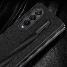 Muat gambar ke penampil Galeri, Z Fold 3 Case with S Pen Holder Business Case
