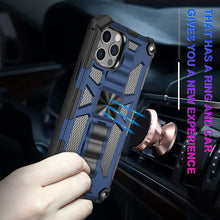 Load image into Gallery viewer, Casekis Armor Shockproof With Kickstand Phone Case Blue
