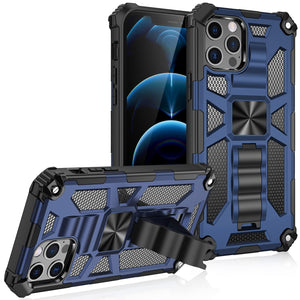 Casekis Armor Shockproof With Kickstand Phone Case Blue