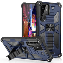 Load image into Gallery viewer, Casekis Armor Shockproof With Kickstand Phone Case Blue
