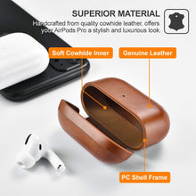 Carica l'immagine nel visualizzatore di Gallery, Casekis Genuine Leather Case for AirPods Pro
