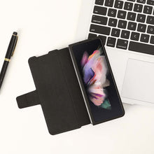 गैलरी व्यूवर में इमेज लोड करें, Casekis Leather Case With S-pen Slot for Galaxy Z Fold 3 5G

