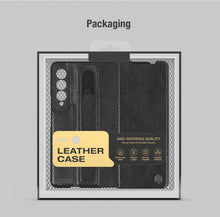 गैलरी व्यूवर में इमेज लोड करें, Casekis Leather Case With S-pen Slot for Galaxy Z Fold 3 5G
