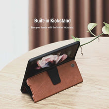 गैलरी व्यूवर में इमेज लोड करें, Casekis Leather Case With S-pen Slot for Galaxy Z Fold 3 5G
