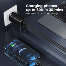 Görseli Galeri görüntüleyiciye yükleyin, 65W GaN Charger 3-Port PD Portable Charger
