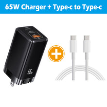 Görseli Galeri görüntüleyiciye yükleyin, 65W GaN Charger 3-Port PD Portable Charger
