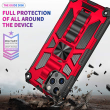 Load image into Gallery viewer, Casekis Armor Shockproof With Kickstand Phone Case Red
