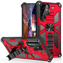 Load image into Gallery viewer, Casekis Armor Shockproof With Kickstand Phone Case Red
