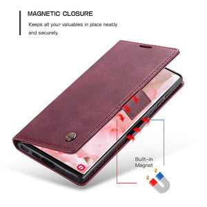 Casekis Retro Wallet Case Red