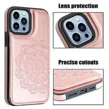 Load image into Gallery viewer, Casekis Mandala Embossed Phone Case Rose Gold
