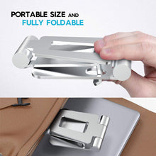 Load image into Gallery viewer, Adjustable Desktop Phone Stand-Silver
