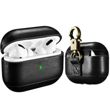 Load image into Gallery viewer, Casekis Genuine Leather Case With Keychain for AirPods Pro
