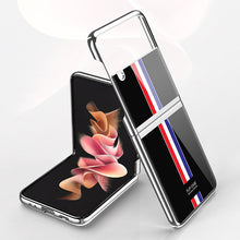 Load image into Gallery viewer, Casekis Plating Glass Phone Case for Galaxy Z Flip 3 5G

