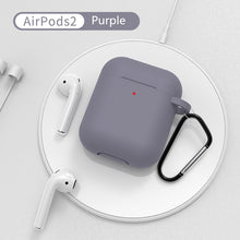Load image into Gallery viewer, Liquid Silicone Shell For AirPods Pro&amp;1&amp;2 - Casekis
