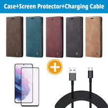 Cargar imagen en el visor de la galería, Casekis Retro Wallet Case for Galaxy A14 5G
