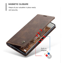 Muat gambar ke penampil Galeri, Casekis Retro Wallet Case For Galaxy Note 20 Ultra

