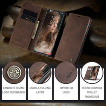 Load image into Gallery viewer, Casekis Retro Wallet Case For Galaxy S21 Plus 5G
