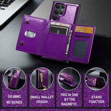 Load image into Gallery viewer, Casekis Glitter Cardholer Magnetic Phone Case for Galaxy S23 Ultra 5G
