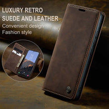 Load image into Gallery viewer, Casekis Retro Wallet Case for Galaxy A54 5G
