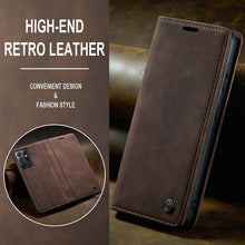 Load image into Gallery viewer, Casekis Retro Wallet Case For Galaxy S21 Ultra 5G
