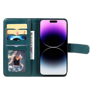 Casekis Large Capacity Cardholder Phone Case Dark Green