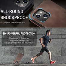 Load image into Gallery viewer, Casekis Retro Wallet Case For iPhone 13 mini

