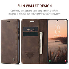 Load image into Gallery viewer, Casekis Retro Wallet Case For Galaxy S21 Ultra 5G

