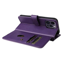 Load image into Gallery viewer, Casekis Large Capacity Cardholder Phone Case Purple
