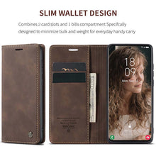 Load image into Gallery viewer, Casekis Retro Wallet Case For Galaxy S21 Plus 5G
