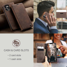 Carregar imagem no visualizador da galeria, Casekis Retro Wallet Case For iPhone 13 Pro Max
