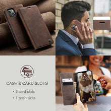 Carregar imagem no visualizador da galeria, Casekis Retro Wallet Case For iPhone 13
