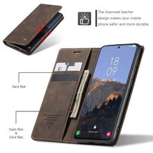 Carica l'immagine nel visualizzatore di Gallery, Casekis Retro Wallet Case For Galaxy S23 Plus 5G
