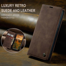 Load image into Gallery viewer, Casekis Retro Wallet Case For iPhone 14 Pro Max

