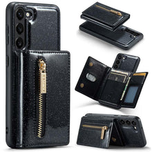 Load image into Gallery viewer, Casekis Glitter Cardholer Magnetic Phone Case for Galaxy S23 5G
