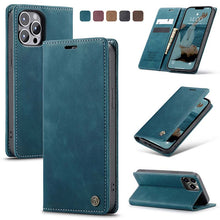 Charger l'image dans la galerie, Casekis Retro Wallet Case For iPhone 13 Pro
