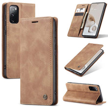 Muat gambar ke penampil Galeri, Casekis Retro Wallet Case For Galaxy S20 FE (4G/5G)
