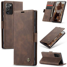 Muat gambar ke penampil Galeri, Casekis Retro Wallet Case For Galaxy Note 20 Ultra
