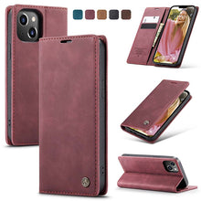 Carregar imagem no visualizador da galeria, Casekis Retro Wallet Case For iPhone 13
