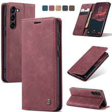 Carica l'immagine nel visualizzatore di Gallery, Casekis Retro Wallet Case For Galaxy S23 Plus 5G
