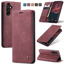 Load image into Gallery viewer, Casekis Retro Wallet Case for Galaxy A54 5G
