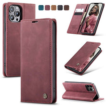 Charger l'image dans la galerie, Casekis Retro Wallet Case For iPhone 13 Pro
